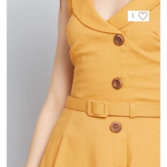 Yellow ModCloth Dress - Picture 7 of 7
